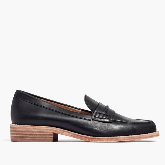 Madewell Shoes - New MADEWELL The Elinor Loafer in Black Leather